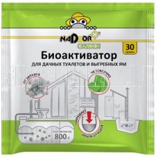 NADZOR Биоактиватор для дачных туалетов и септиков, 30 гр., в порошке, универсальный, Garden BIOWC3