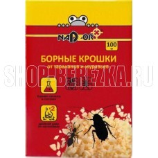 NADZOR Борные крошки от тараканов и муравьев, 100 гр. BOR123