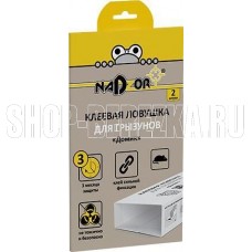 NADZOR Клеевая ловушка для грызунов ?Домик?, 2 шт/уп., NASDFR1