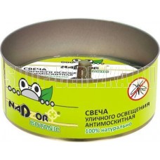 NADZOR Свеча антимоскитная на эфирных маслах, 3 часа горения, Botanic SVCH00
