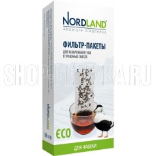 NORDLAND Фильтр-пакеты для заваривания чая, 100 шт. в упаковке (чашка). (393491)