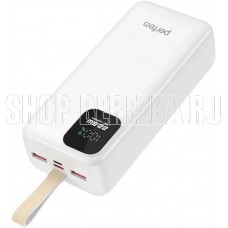 PERFEO (PF_E2083) - 30000 mAh/LED QC3.0/Type-C/2,белый