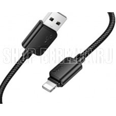 HOCO (6942007646116) X113i USB 2.4A для Lightning , черный