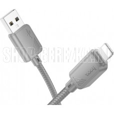 HOCO (6942007646130) X113i USB 2.4A для Lightning , Grey