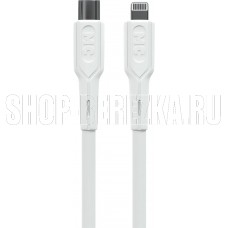 MORE CHOICE (4620202553256) K63ia 2м USB 3.0A PD 27W для Lightning ng 8-pin Type-C - 2м , белый