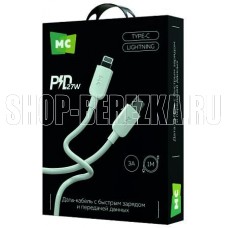 MORE CHOICE (4620202554581) K83ia 2м USB 3.0A PD 27W для Lightning ng 8-pin -2 м , черный