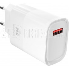 MORE CHOICE (4620202553379) NC09 СЗУ 1USB 3.0A QC3.0 15W , белый