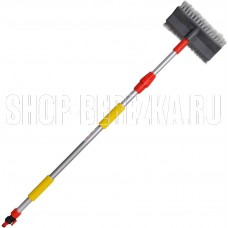CLIM ART CA-SB-06 телескопическая с краном, щеткой 25см, мягкой щетиной 100-170см (CLA00176)