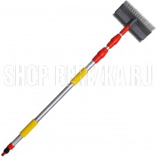 CLIM ART CA-SB-07 телескопическая с краном, щеткой 25см, мягкой щетиной 115-250см (CLA00177)