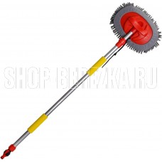 CLIM ART CA-SB-09 телескопическая с краном, щеткой из микрофибры 25см 100-170см (CLA00179) CLIM ART CA-SB-09 телескопическая с краном, щеткой из микрофибры 25см 100-170см (CLA00179)