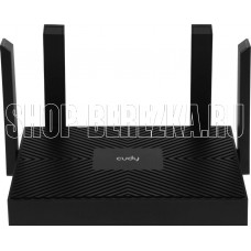 CUDY WR1500 AX1500 Black