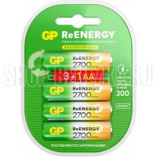 GP (20275) ReEnergy - емкость 2650 мАч GP (20275) ReEnergy - емкость 2650 мАч