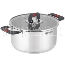 RONDELL Кастрюля 2.8л Stripes RDS-1637, нержавеющая сталь, с крышкой
