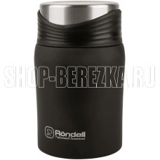 RONDELL Термос для еды Walzer RDS-1303 0.7л. черный картонная коробка