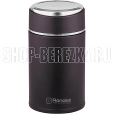 RONDELL Термос для еды Tierno RDS-1661 0.7л. бордовый с чехлом картонная коробка