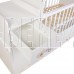 ФЕЯ Кровать детская Фея 1100 Слоник белый (2 кор.)