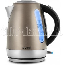 VITEK VT-7025 1.7л. 2100Вт бронзовый (металл/пластик)