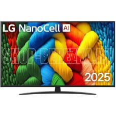 LG 55NANO81A6A.ARUG SMART TV 4K Ultra HD безрамочный