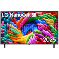 LG 55NANO90A6B.ARUG SMART TV 4K Ultra HD безрамочный