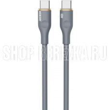 AKSBERRY (6900295530012) X162 Liquid silicone Type-C -Type-C, серый