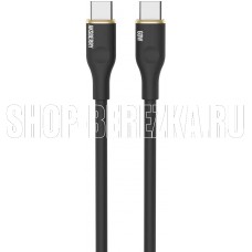 AKSBERRY (6900295540011) X162 Liquid silicone Type-C -Type-C, черный