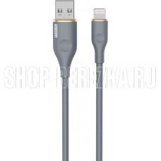 AKSBERRY (6900307860014) X162 Liquid silicone USB-A - Lightning, серый
