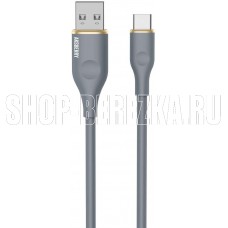 AKSBERRY (6900307850015) X162 Liquid silicone USB-A -Type-C, серый