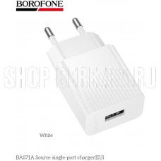 BOROFONE (6941991122552) BAS71A 1USB 2.1A B Black