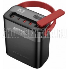 HOCO (6942007641142) J143 80000mAh 3USB+2Type-C 3.0A PD20W , черный