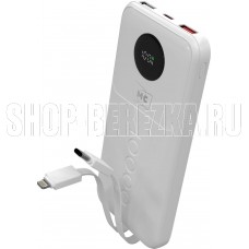 MORE CHOICE (4620202552808) PB35-10 10000mAh 2USB+1Type-C 3.0A 22.5W+PD20W+QC3.0, белый
