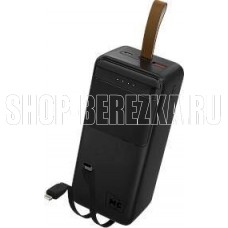 MORE CHOICE (4620202552839) PB59-40 40000mAh 1USB+1Type-C+1micro USB 3.0A 22.5W PD20WP , черный