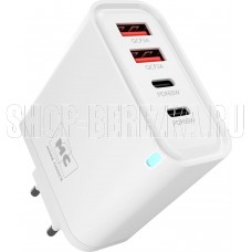 MORE CHOICE (4620202555656) NC95 2USB+2Type-C 3.0A PD 65W White