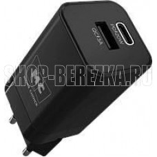 MORE CHOICE (4620202555748) NC85 1USB+1Type-C 3.0A PD 20W+QC3.0 Black