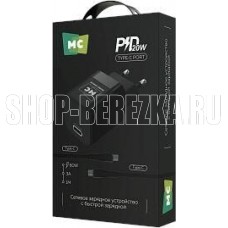 MORE CHOICE (4620202555847) NC86a 1Type-C 3.0A PD 20W для Type-C Type-C Black