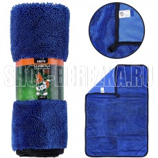 LI-SA LS0113 из суперплотной микрофибры для чистки, сушки и полировки кузова 40х60см, высокий ворс, плотность 750г/м2 48879 LI-SA LS0113 из суперплотной микрофибры для чистки, сушки и полировки кузова 40х60см, высокий ворс, плотность 750г/м2 48879