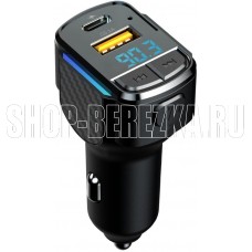 ACV FMT-125B Ж-К диспл/USB-A+Type-C 5V/3A/Bluetooth