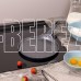 AGNESS 932-521 GREY MARBLE блинная с а/приг.покрытием 24Х2см индукция