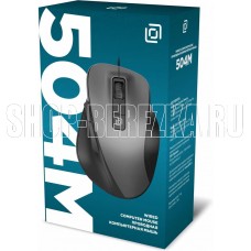 OKLICK Мышь Оклик 504M черный/серый оптическая 3600dpi silent USB 6but (2004741) OKLICK Мышь Оклик 504M черный/серый оптическая 3600dpi silent USB 6but (2004741)