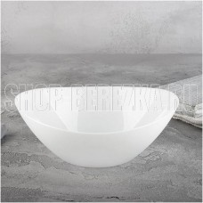 MALLONY Салатник Al Dente, объём: 900 мл, размер: 20*18,5*7 см, из опалового стекла (107082)