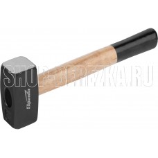 SPARTA Кувалда, 1000 г, кованая головка, деревянная двухцветная рукоятка 10905