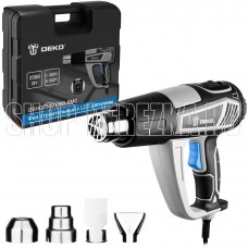 DEKO DKHG2500 PRO в кейсе, с LCD дисплеем, 2500Вт 085-1078