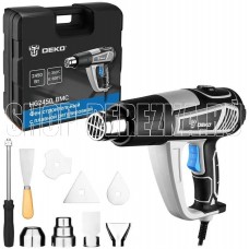 DEKO HG2450 в кейсе, с плавной регулировкой, 2450 Вт 085-1130