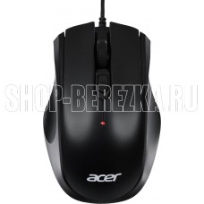 ACER Мышь OMW020 черный оптическая 1600dpi USB 4but (ZL.MCEEE.004)
