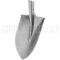 СИБРТЕХ Лопата штыковая, 225х295 мм, углубленная, рессорная сталь, 0,7 кг, без черенка// 61322