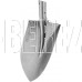 СИБРТЕХ Лопата штыковая, 225х295 мм, углубленная, рессорная сталь, 0,7 кг, без черенка// 61322
