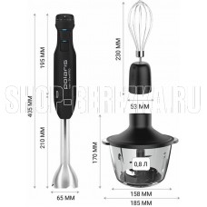 POLARIS Блендер ручной PHB 1510GL Silent черный