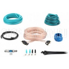 ASPECT AWK-8.4 для 4-кан. усилителя, омедненный алюминий (ССА), 8AWG, 4RCA-4RCA