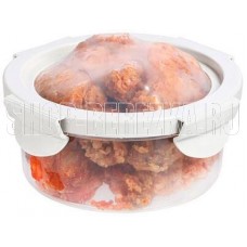 MALLONY Контейнер пищевой круглый с эластичной крышкой UNICO, 500 мл (108017)