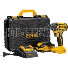 DENZEL Винтоверт ударный аккумуляторный бесщет. CIDH-BL-20-270, Li-Ion, 20 В// 26514