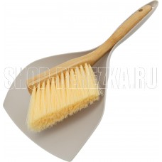 PALISAD Набор: совок 290x190 мм и бамбуковая щетка-сметка 220 мм, Home 93572 PALISAD Набор: совок 290x190 мм и бамбуковая щетка-сметка 220 мм, Home 93572